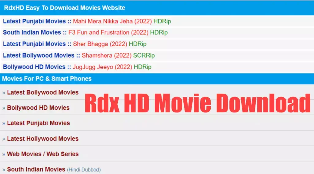 How to Download the Latest RDXHD Movies 2022